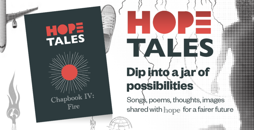 Hope Tales IV chapbook on Fire